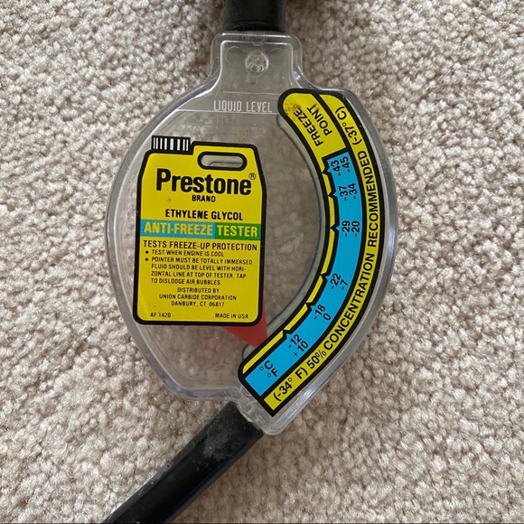 Prestone Other Prestone Antifreezecoolant Tester Poshmark